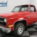 1981 Chevrolet C10  51833 Miles Red Pickup Truck 350 V8 Crate 3 Speed Manual
