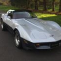 1981 CHEVROLET CORVETTE 23,000 ORIGINAL MILES, TWO TONE SILVER / RED, MUST SEE