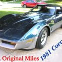1981 Chevrolet Corvette 26K Low Original Miles T-Tops L81 Vette C3