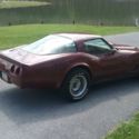 1981 Chevrolet Corvette 4 Speed Rare Mahogany Metallic