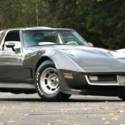 1981 Chevrolet Corvette C3 Dark Charcoal Metallic over Silver Leather Low Miles
