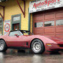 1981 Chevrolet Corvette Coupe 66798 Miles Burgundy American Muscle Car 5.7L V8 O