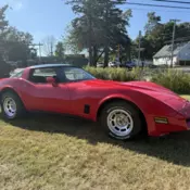 1981 Chevrolet Corvette Coupe Red