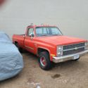 1981 Chevrolet K10 Pickup Red 4WD Manual