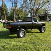 1981 Chevrolet K20 Pickup Black