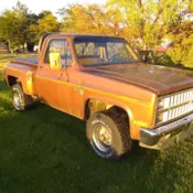 1981 Chevrolet Scottsdale K10 4x4 Step Side