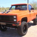1981 Chevy 4x4 k10  Silverrado short bed recently restored