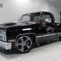 1981 CHEVY C10 SHORTBED~350~TURBO 350 AUTOMATIC~CHROME 20&quot; RIDLER WHEELS~LOWERED