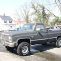 1981 CHEVY SILVERADO K10 4X4 AUTOMATIC  1 OWNER  NEEDS RESTORATION BUT ALL THERE