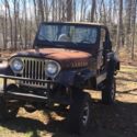 1981 CJ7 Jeep Laredo with V8 304ci engine with Chevy Blazer front and rear axles