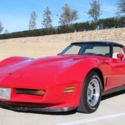 1981 CORVETTE, RED/SILVER-GRAY L81 V8, 66K