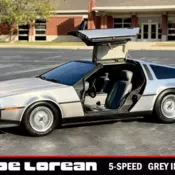 1981 DeLorean DMC-12 5-Speed Grey Interior