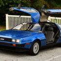 1981 Delorean DMC-12 Blue over Gray Leather 5-Speed 25k Miles Dealer Painted