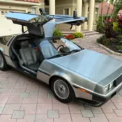 1981 DeLorean DMC-12. Incredible condition. Low mileage. Manual. Grey interior.