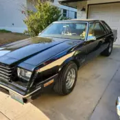 1981 Dodge Mirada Black