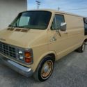 1981 DODGE RAM B-250 CONVERSION VAN ALL ORIGINAL CALIFORNIA RUST FREE OLD SCHOOL