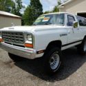 1981 Dodge Ramcharger Big Horn Edition
