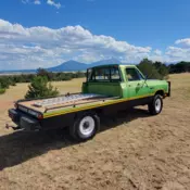 1981 Dodge W-250 4x4 Custom  Flatbed Pickup
