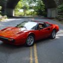 1981 FERRARI 308 GTSi TARGA FUEL INJECTED V8 CLEAN RED ON TAN MAGNUM PI