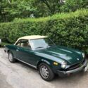 1981 Fiat 124 Convertible Green RWD Manual SPIDER