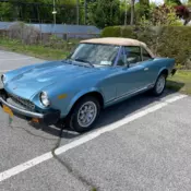 1981 Fiat 124 Spider 2000 Turbo