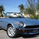 1981 FIAT 124 SPIDER CS2 CONVERTIBLE, 2.0L 4Cyl, 5-SPD MANUAL, CLEAN, NO RESERVE