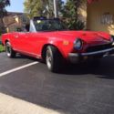 1981 FIAT 124 SPYDER 2000