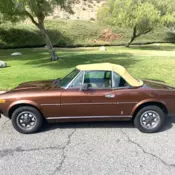 1981 Fiat 2000 (124 Spider) Convertible.  Low miles. Beautiful Italian Classic