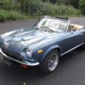 1981 FIAT 2000  74860 Miles Blue CONVERTIBLE 2.0 LITER INLINE-4 Manual