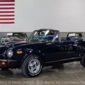1981 Fiat 2000 Spider 0 Miles Dark Blue  2.0L 4 Cylinder
