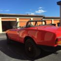 1981 Fiat Spider 124 Convertible