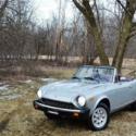 1981 Fiat spider 2000 &#034;Originale&#034; 56,318 Miles Argento silver 5-sp mint warranty