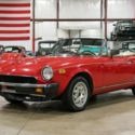 1981 Fiat Spider 2000  79905 Miles Red Convertible 2.0L I4 5-Speed Manual