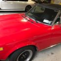 1981 fiat spider convertible