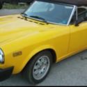 1981 fiat spider no reserve auction !