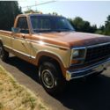 1981 FORD 1Ton  Single axle 4 x 4 longbed one owner 97k miles