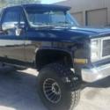 1981 GMC C3500 4X4 BLK ON BLK