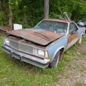 1981 GMC Caballero Pickup Blue