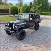 1981 Jeep CJ Black CJ8