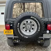 1981 jeep cj7 laredo sport utility with 5.3 Chevy vortex engine. Go 460l trans.