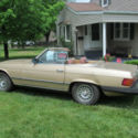 1981 MERCEDES 380 SL CONVERTABLE