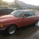 1981 mercedes benz 230c coupe  euro version 4 cyl auto needs TLC