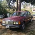 1981 Mercedes Benz 240d W123 Sedan , 4 Cylinder Diesel .