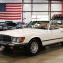 1981 Mercedes-Benz 380SL  107348 Miles Papyrus White Convertible 3.8L V8 Automat