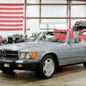 1981 Mercedes-Benz 380SL Convertible 135324 Miles Silver Blue Metallic Convertib