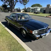 1981 Mercedes-Benz SL-Class Convertible Black SL