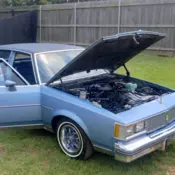 1981 Oldsmobile Cutlass Supreme Sedan Blue blue