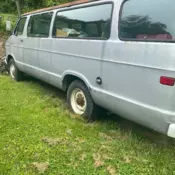 1981 Plymouth Voyager Van Grey PB350