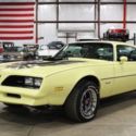 1981 Pontiac Firebird  9999 Miles Sunburst Yellow Coupe 6.6 Liter V8 Automatic