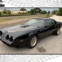 1981 Pontiac Firebird Trans Am 93800 Miles Black  5.0L V8 OHV 16V 4 Speed